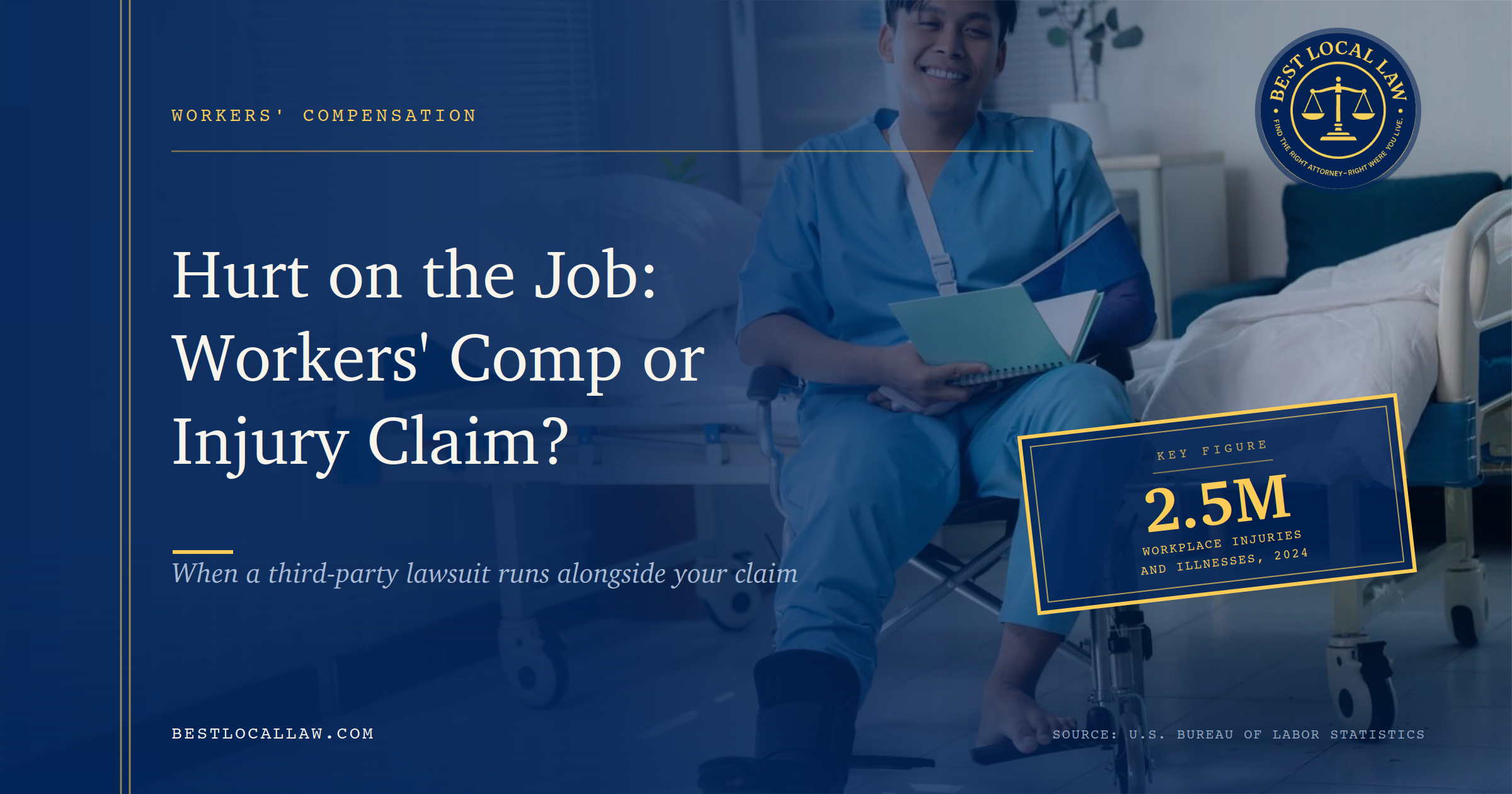 Hurt on the Job: What Workers' Compensation Pays and When You Need a Personal Injury Claim Instead